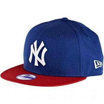 New Era Baseball Cap Mütze MLB 9 Fifty Block NY Yankees Snapback Gorra, niño, Azul-Blau