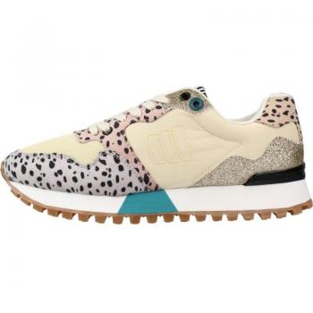 Zapatillas Deportivas MTNG TEXIS 69441B para Mujer, cómodas, color beige