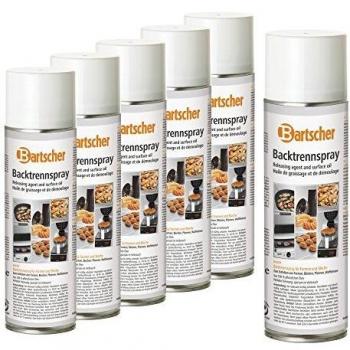 Spray Antiadherente para Hornear Bartscher - 500 ml, Multicolor, 6 Piezas/Paquete