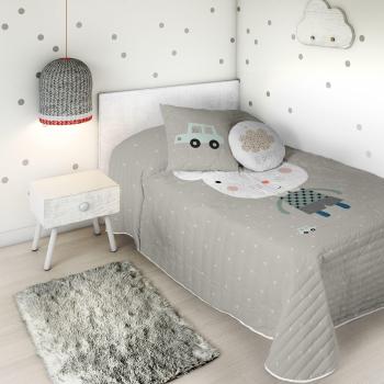 HACIENDO EL INDIO Colcha bouti Toy Car Cama 90 cm