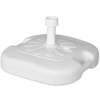 Pie parasol rellenable Altea 20 litros diámetro 22-35 mm blanco