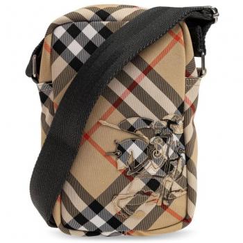 Burberry Beige Synthetic Crossbody Messenger Bag for Men and Women
