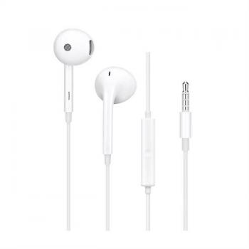Auriculares Oppo MH135 Jack 3,5mm con Micrófono y Botón Multifunción - Blanco