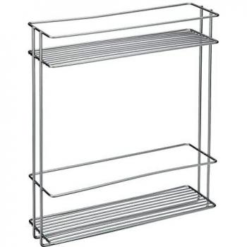 Metaltex In&out XL-Organizador Deslizante de Limpieza, Gris metálico, 11x38x34 cm