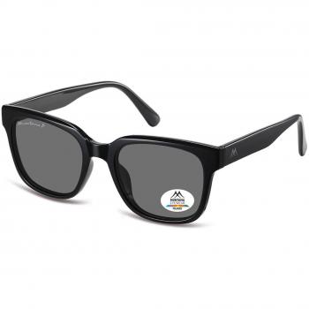 Montana MP54 Polarized Men's Sunglasses Black 53mm
