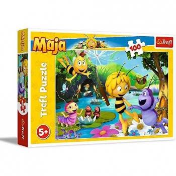 Puzzle Pszczółka Maja y sus amigos 100 piezas 41x27,5 cm