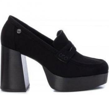 Zapatos de mujer Xti 142192 - Negro con tacón ancho de 10 cm