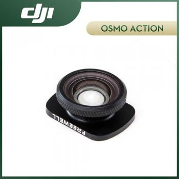 Lente Gran Angular DJI Freewell para Osmo Pocket con Funda y Almacenamiento para Lentes Adicionales - Piezas Originales DJI