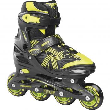 Patines en línea Roces Jokey 3.0 para niño color negro y lima 400845 03