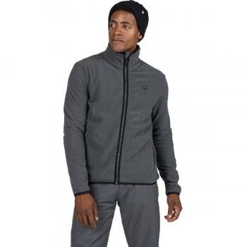 Forro Polar Rossignol Strawpile con Cierre Completo Gris Oscuro XL para Hombre