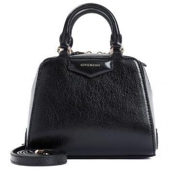 Givenchy Women's Antigona Cube Nano Leather Crossbody Bag in Black | Size UNI | BB50ZUB24B