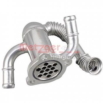 Enfriador EGR METZGER 0892633, Elemento enfriador para reciclaje de gases de escape, compatible con OPEL Corsa, Meriva, Combo, Agila, Tigra y FIAT Punto, Doblo