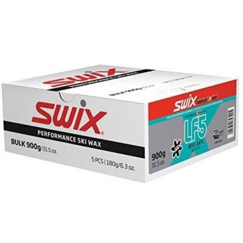 Swix Low Fluoro Wax: LF5X Ice Blue: 900 grams: Bulk Wax by Swix