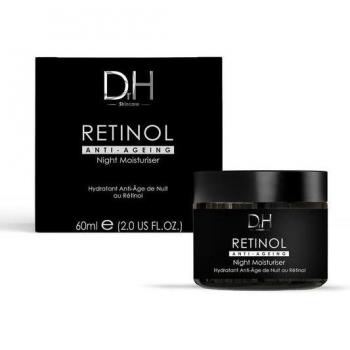 Dr H Retinol Anti-Ageing Night Moisturiser 60ml - Boost Collagen, Renew Skin Cells & Deeply Hydrate with Retinol, Hyaluronic Acid and Shea Butter for Youthful, Radiant Skin