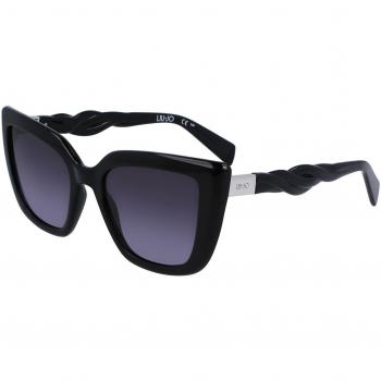 Liu Jo LJ789S 001 Anteojos de Sol para Mujer Negros con lentes de 52 mm