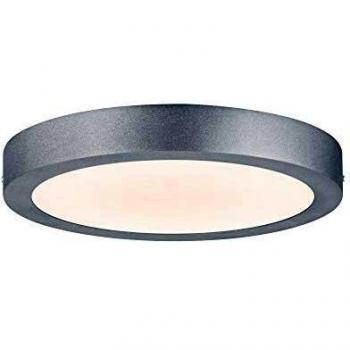 Panel LED Lunar redondo 30 cm 17W cromo mate