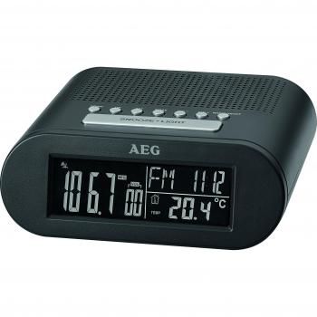 AEG Radio Despertador MRC 4145 negro