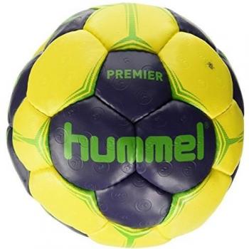 Hummel Premier balonmano, color Ombre Blue/Yellow/Green, tamaño 2