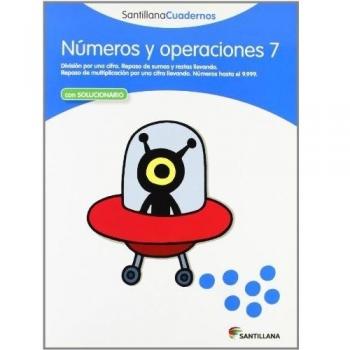 NUMEROS Y OPERACIONES 7 SANTILLANA CUADERNOS - 9788468012339