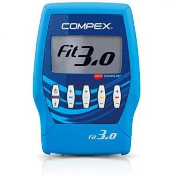 Compex Fit 3.0 Electroestimulador, Unisex, Azul