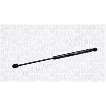 Amortiguador de maletero MAGNETI MARELLI 430719083200 con características de resorte a gas, diseñado para proporcionar soporte y estabilidad al abrir y cerrar el maletero, compatible con varios modelos de vehículos