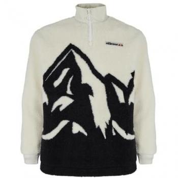 Chaqueta Ellesse Fusilli 1/2 Zip Track Top Off White