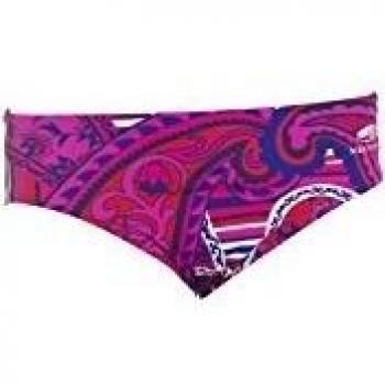 Blueseventy Lotus Briefs - Bañador para hombre, color rosa / azul, talla 26