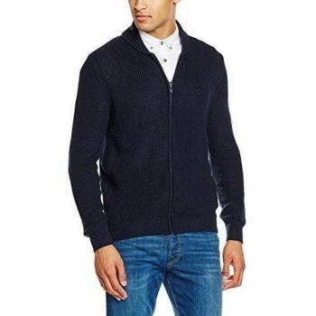 Springfield Frq Twisted, Cardigan Para Hombre, Marine Blue, M