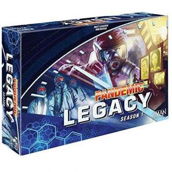 Z-Man Games | Pandemic Legacy Season 1 Blue Edition | Board Game | Ages 13+ | For 2 to 4 Players | 60 Minutes Playing Time