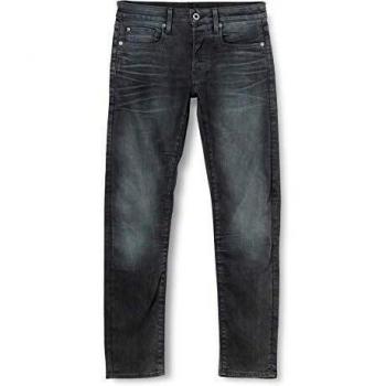 G-Star 3301 Slim Fit Dark Aged Denim Jeans for Men