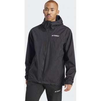 Chaqueta de senderismo adidas Terrex Multi 2L Rain para hombre en color negro