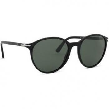 Persol PO3350S 95/58 Unisex Polarized Sunglasses Black Size 56