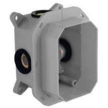 Clever 98711 Caja Ducha Empotrar 1-2 Vias, Cromado