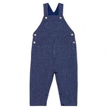 Petit Bateau Salopette Longue_4993801 Pantalones de Peto, Multicolor