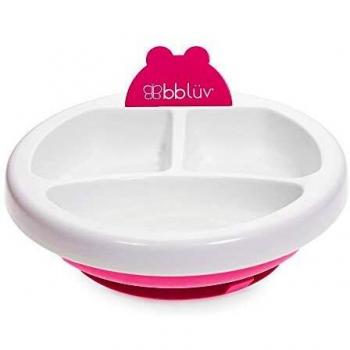 BBLÜV Platö Pink Divided Heated Plate for Kids