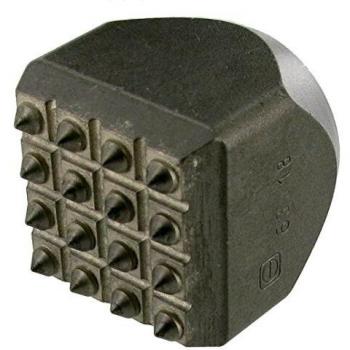 Guillet 3253 Bujarda 9 dientes, Negro