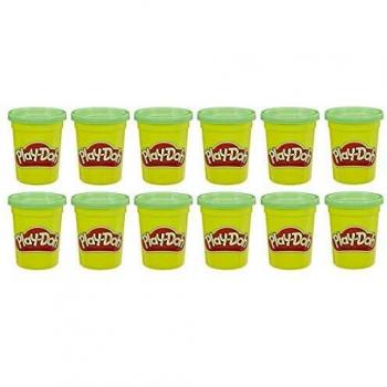 Play-Doh - Pack 12 Botes Verde