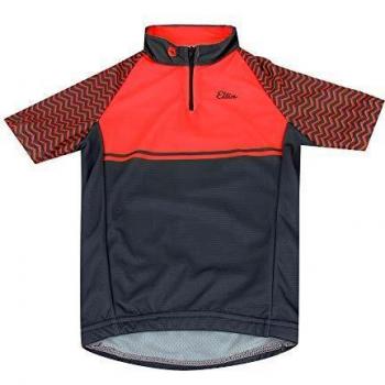 Eltin E0911_14 Maillot, Unisex niños, Rojo y Antracita