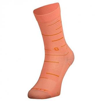 Calcetín Running Speed Crew Scott Color Rose Beige/White Talla 45 Unisex Adulto