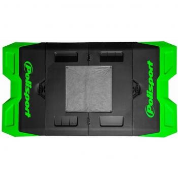 POLISPORT - 42858 : Alfombra Plastica De Box Verde