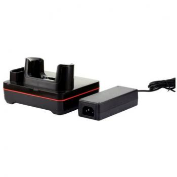 Cargador de dispositivo móvil Honeywell CN80-HB-CNV-0, lector de código negro, corriente alterna, interior