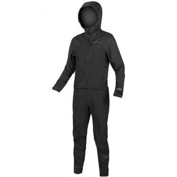 Mono de ciclismo Endura Singletrack para hombre, color negro, talla S