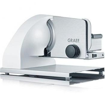 Graef SKS901EU Cortafiambres, 185 W, Aluminio, Blanco