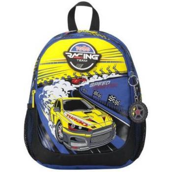 Mochila Escolar Pequeña de Carreras de Coches Totto Velocity MJ04VLC001-2310-6J7S