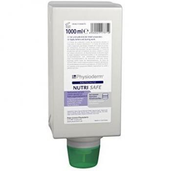 Crema de Protección Cutánea Physioderm Saniwip 1L - Crema Facial y de Manos, HACCP, Ideal para Trabajos con Productos de Limpieza