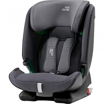 BRITAX RÖMER Silla Coche ADVANSAFIX M i-SIZE Evolutiva con Anclaje ISOFIX Niño de 76 a 150 cm Grupo 1/2/3 de 15 meses a 12 años, Storm Grey