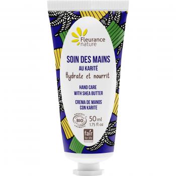Crema de manos hidratante con manteca de karité