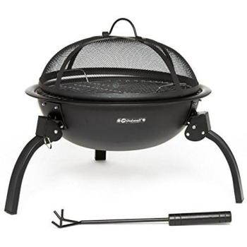 Outwell Cazal Parrilla Plegable, Unisex Adulto, Negro, Talla única