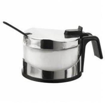 Azucarero de Mesa con Cucharilla en Acero Inoxidable Ibili