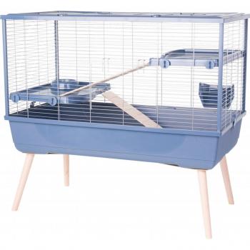 Jaula Zolux Neolife 100 Blue para conejos y roedores de tamaño mediano